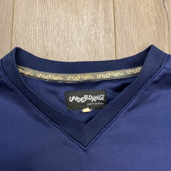 Underdawg Classics Chi Town Athletiks #24 Navy/Orange Field Team Jersey - Picture 3 of 11